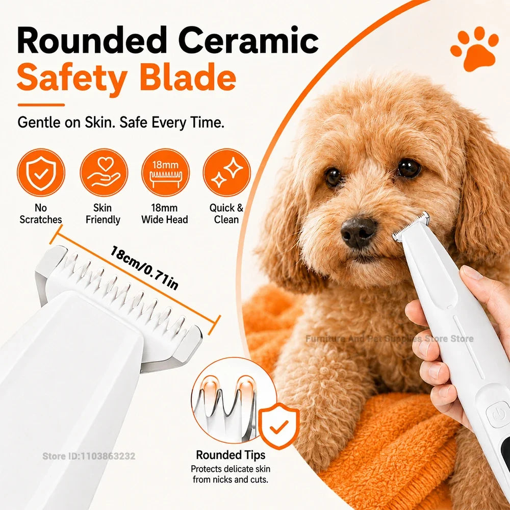 Pet Dog Electric Beauty Trimmer Waterproof - MyPetDollar.com