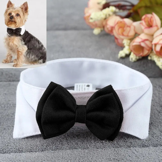 1PC Pets Puppy Dogs Cats Adjustable Bow Tie - MyPetDollar.com