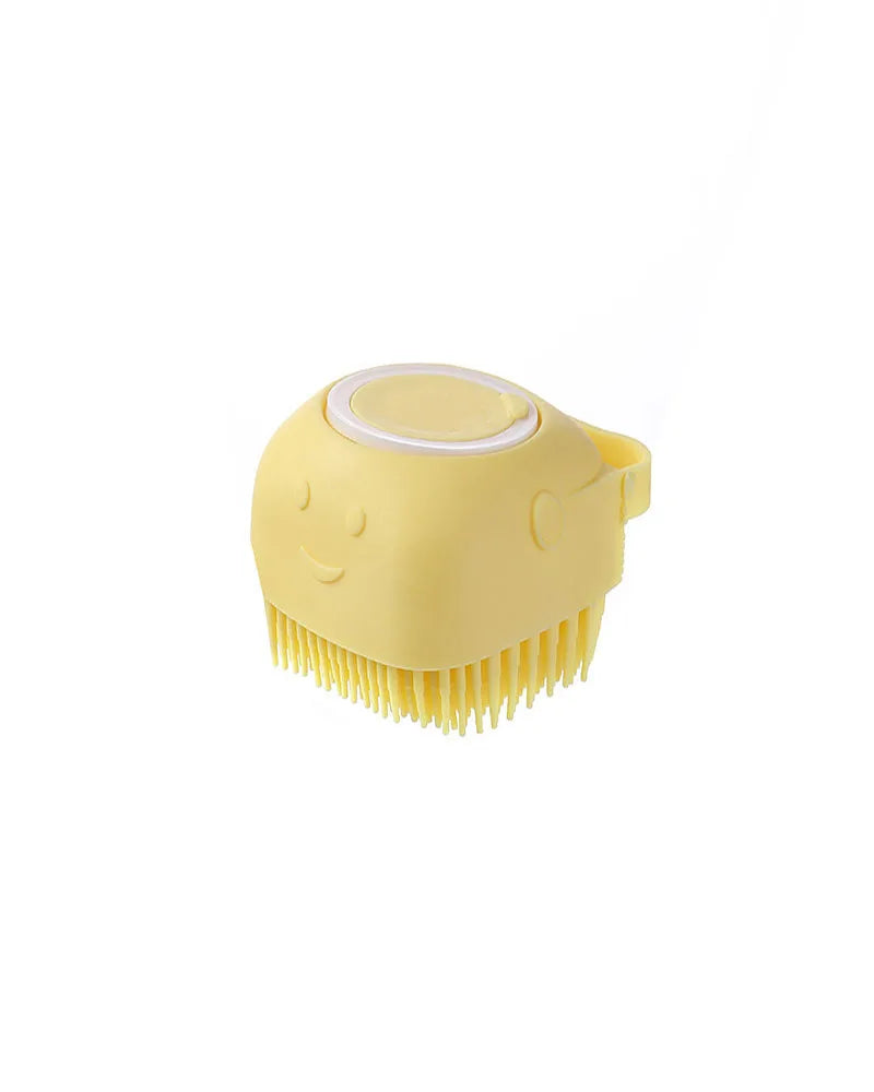 Silicone Pet Bath Grooming Brush Massage Shampoo