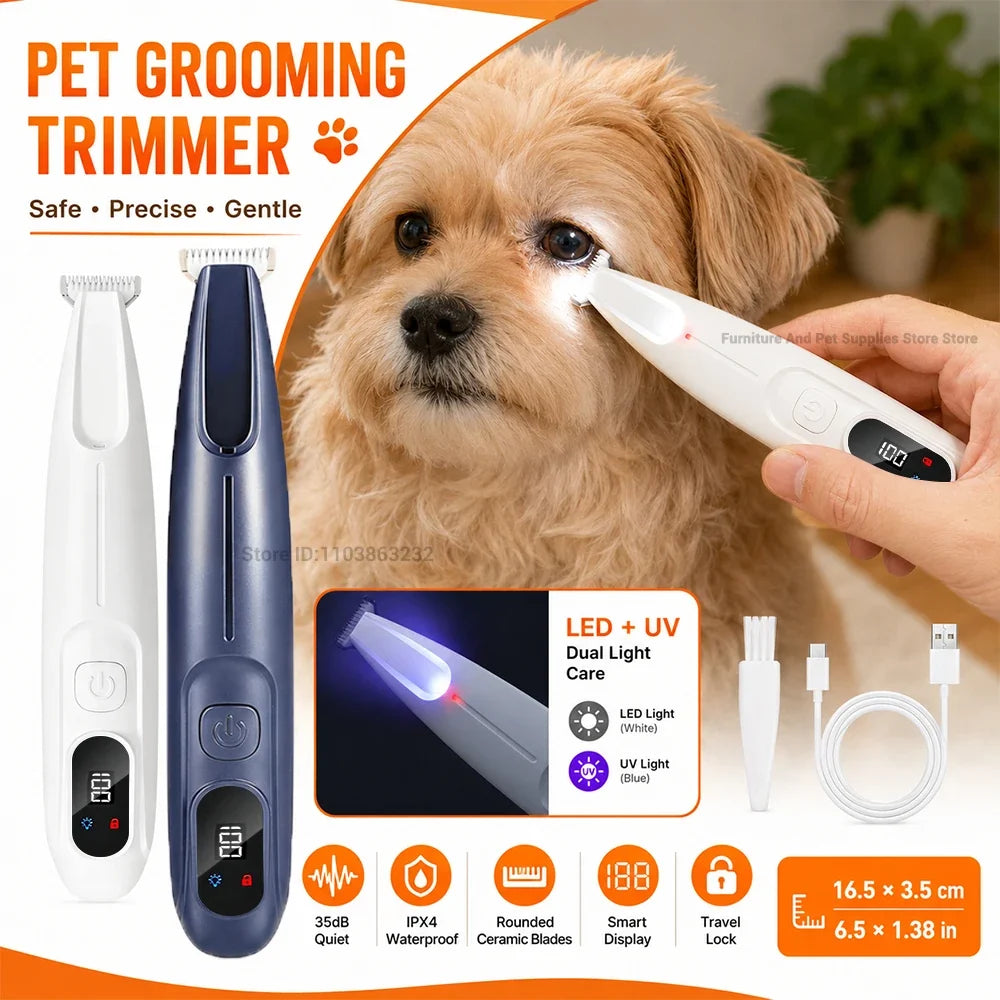 Pet Dog Electric Beauty Trimmer Waterproof - MyPetDollar.com
