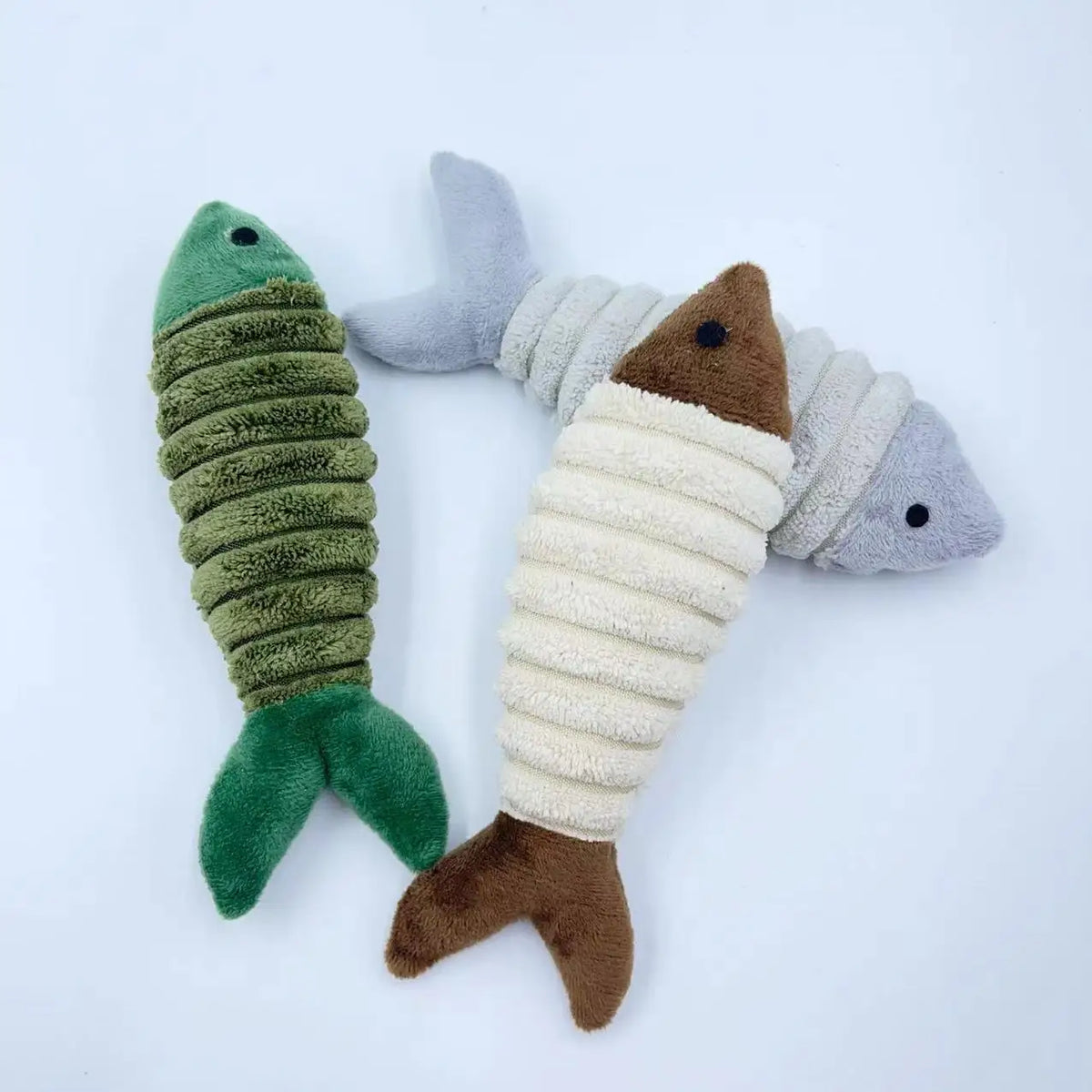 Cat Toy Plush Fish Interactive Toys Cat Mint - MyPetDollar.com