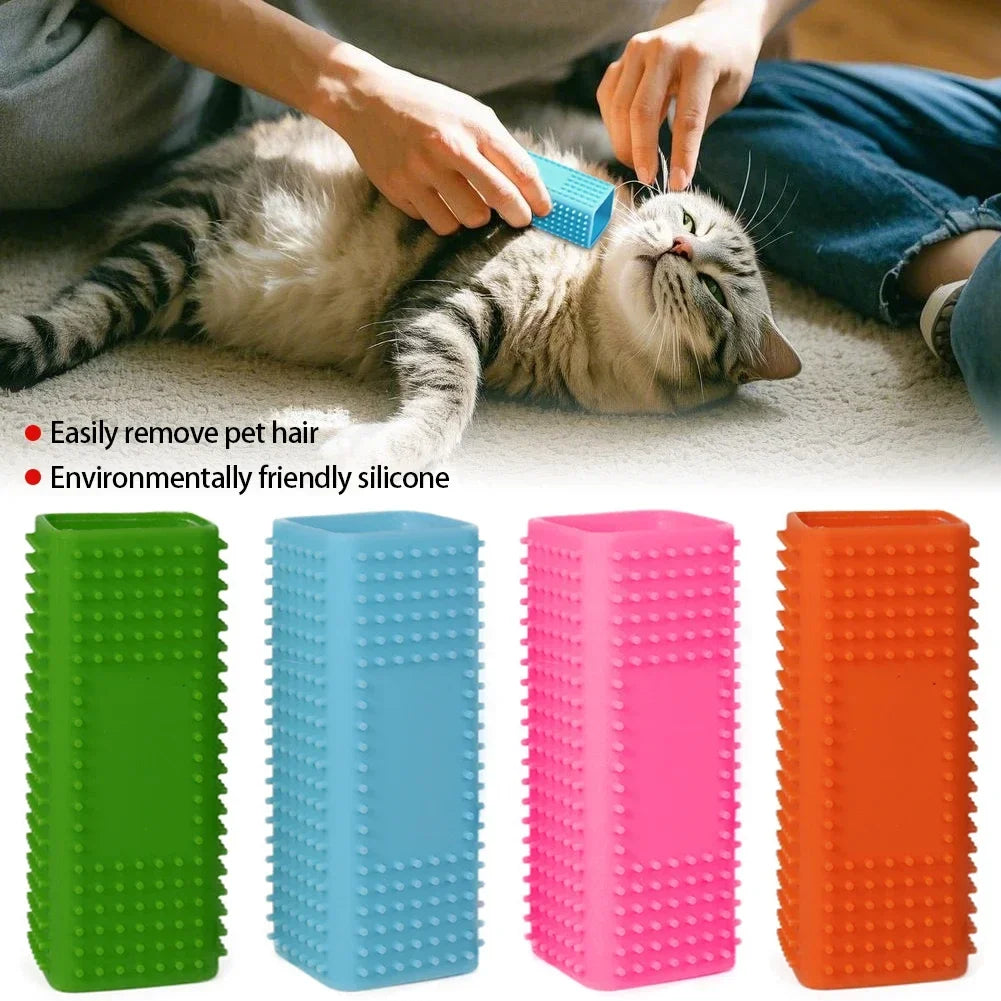 1PC Silicone Hollow Rubber Pet Dog Cat Hair - MyPetDollar.com