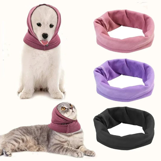 Pet Dog Cat Ears Cover Calming Headband - MyPetDollar.com