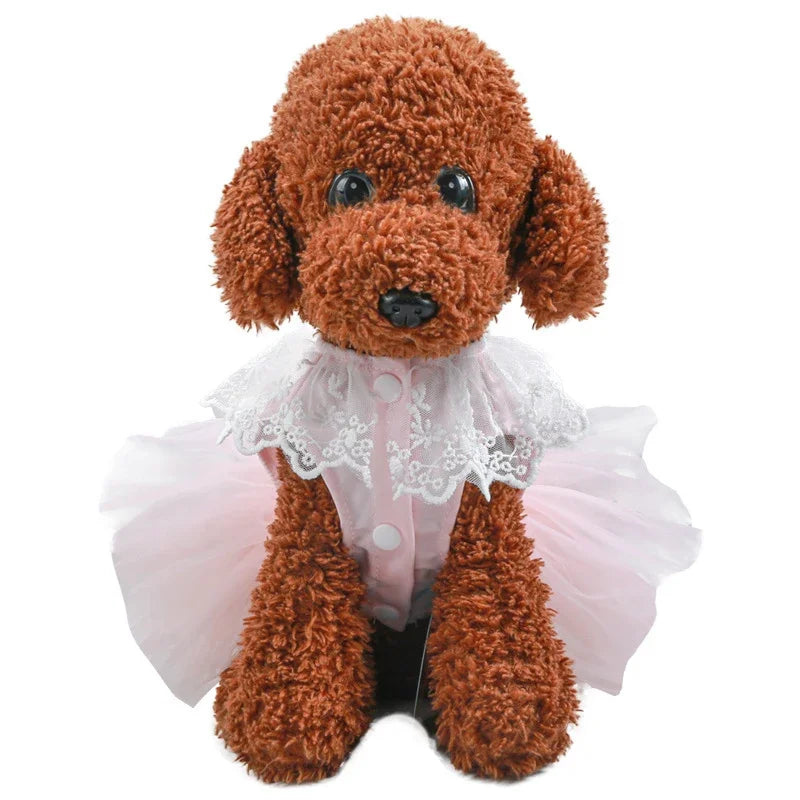 Summer Dog Dress Puppy Cat Pet Dresses Skirt - MyPetDollar.com