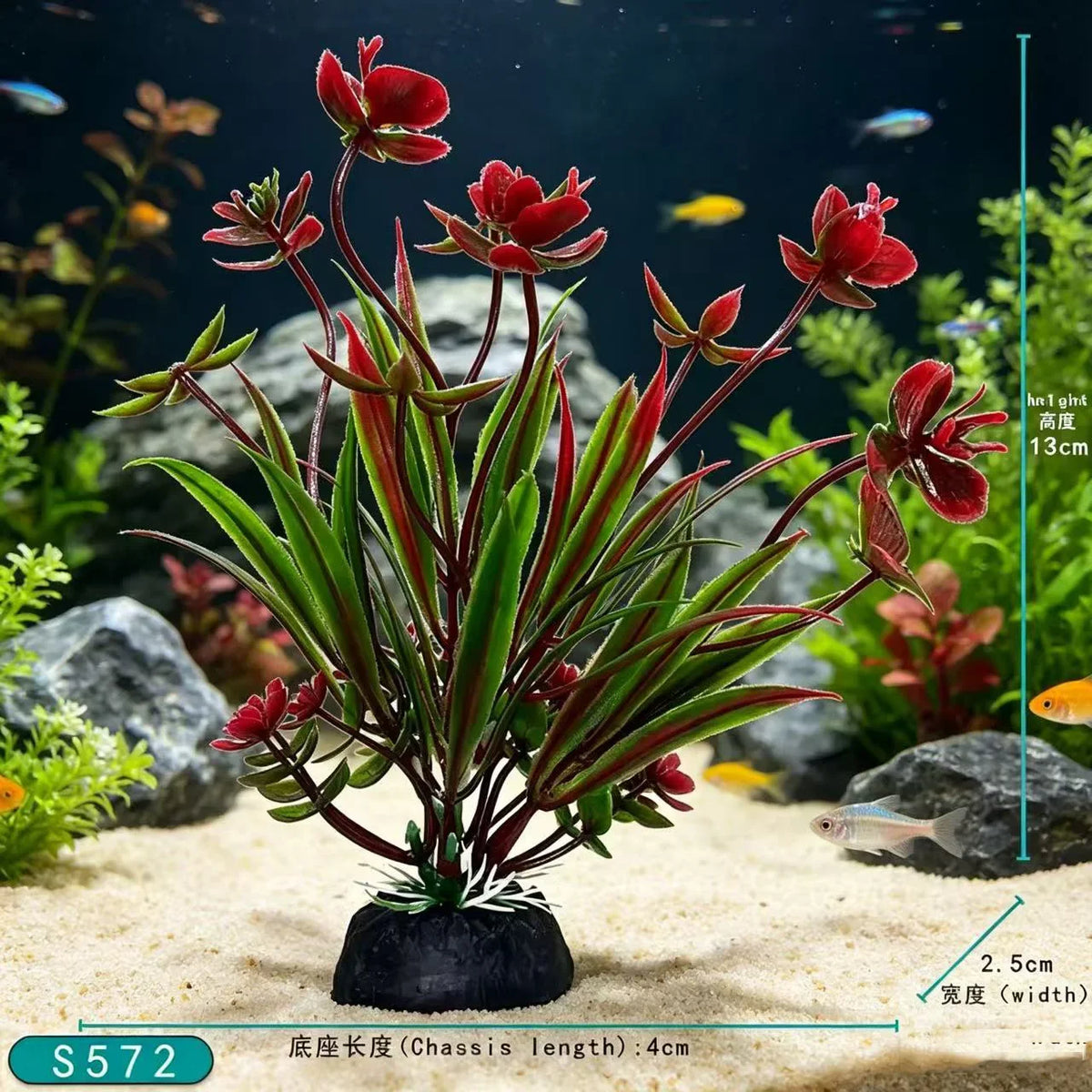 Artificial Aquarium Decor Plants Underwater - MyPetDollar.com