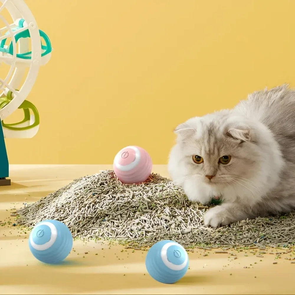 Cat Interactive Ball Smart Pet Cat Toys - MyPetDollar.com