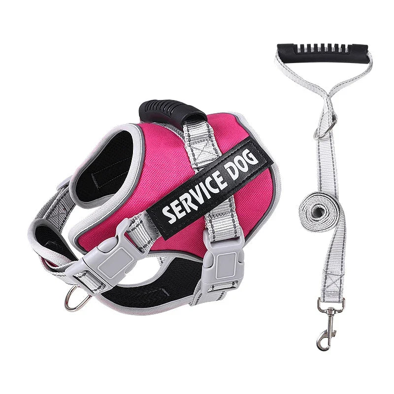 Personalized Name Dog Harness Service Dog - MyPetDollar.com
