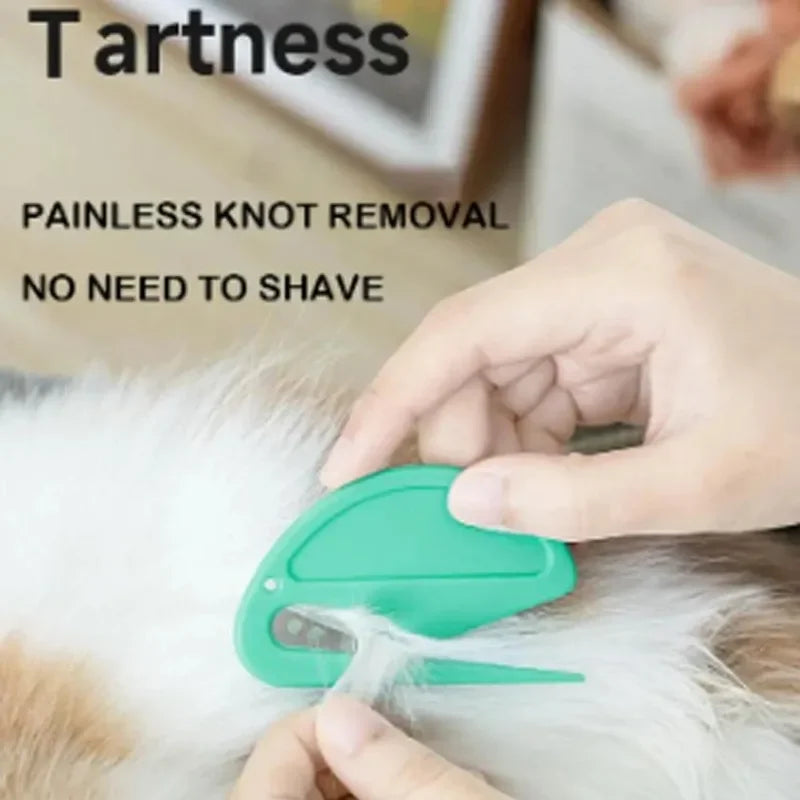 Multicolor Pet Knot Cutter Hair Remover - MyPetDollar.com