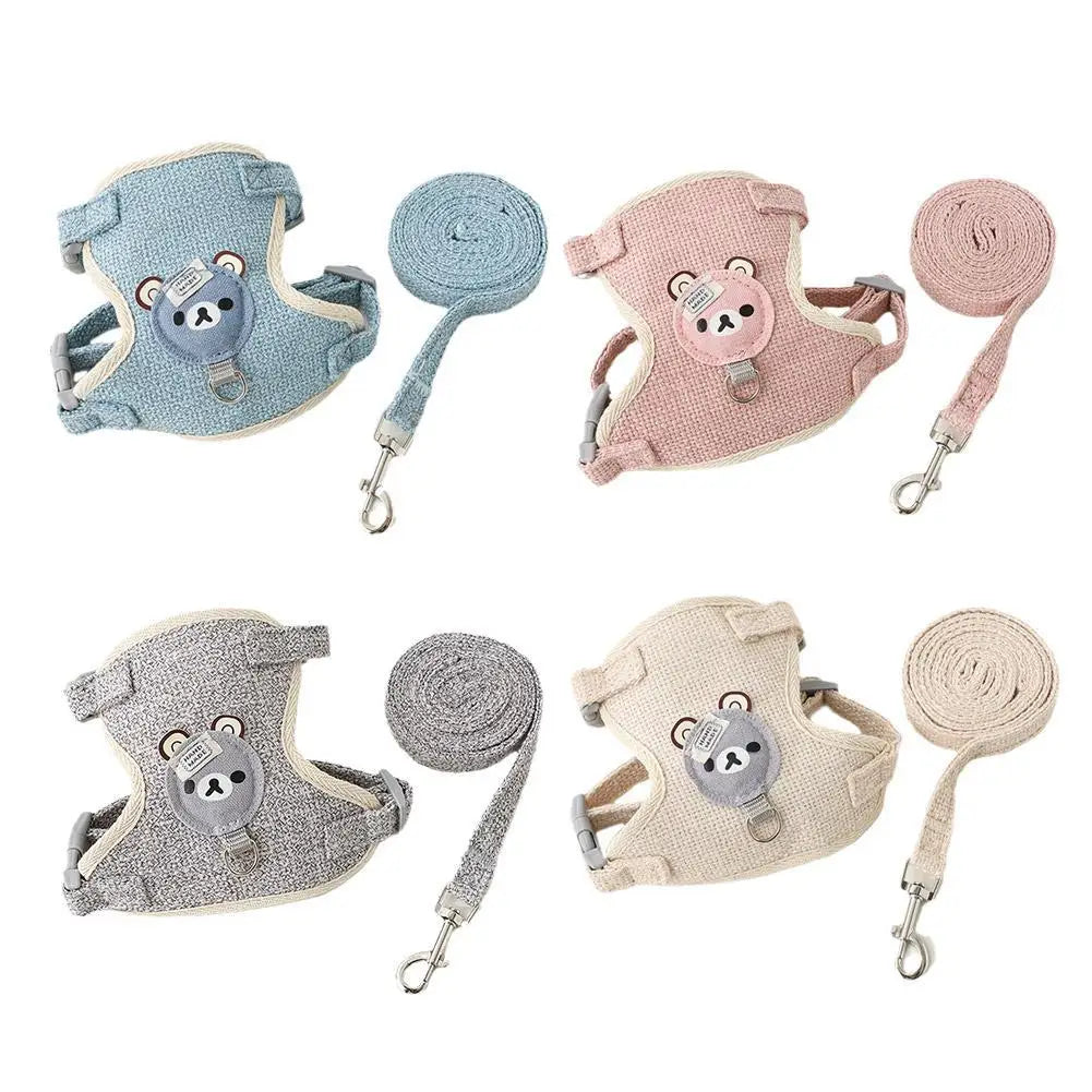Lovely Small Pet Vest Chest Strap Dog Leash - MyPetDollar.com