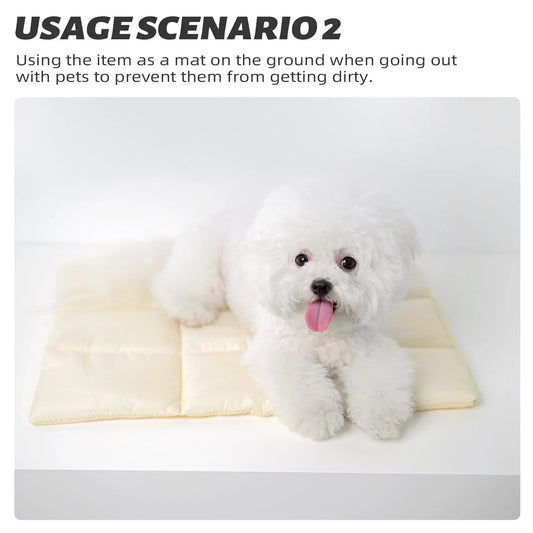 Flannel Pet Dog Bed Dog Sleeping Bed Mat - MyPetDollar.com