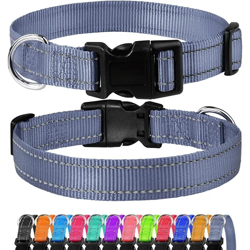 Reflective Dog Collar Strap with Adjustable - MyPetDollar.com