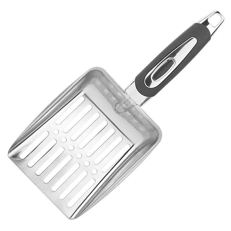 Pet Cleanning Tool Products Metal Long Handle Scoop Cat Sand