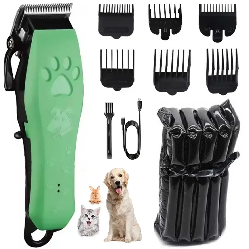 Pet Grooming Hair Clippers Rechargeable Cat Trimmer – 2 Colors