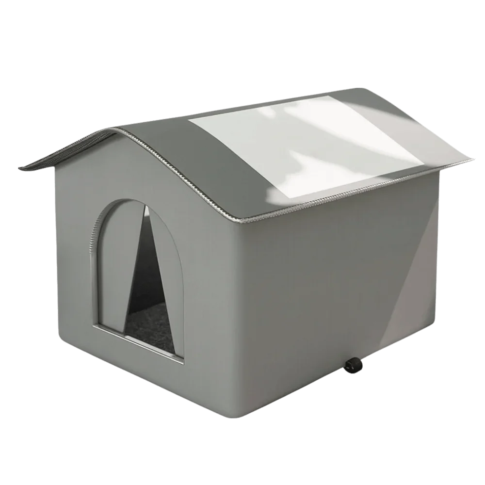Portable Waterproof Insulated Cat House – Multiple Sizes & Colors