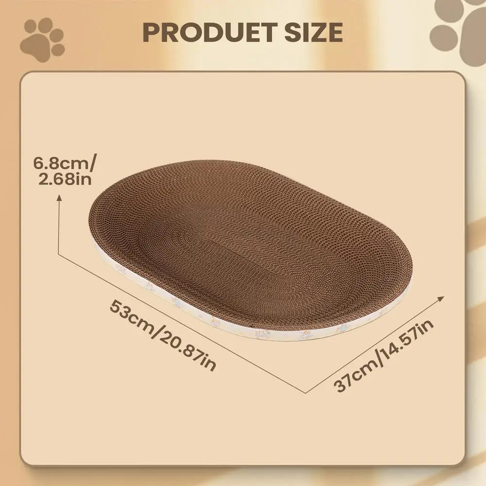 Cat Scratching Board Comfortable Breathable Corrugated Pet