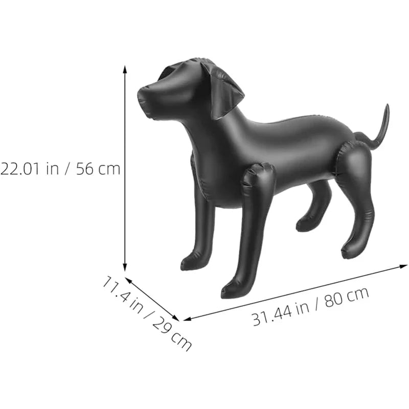 Inflatable Dog Mannequin Display - MyPetDollar.com