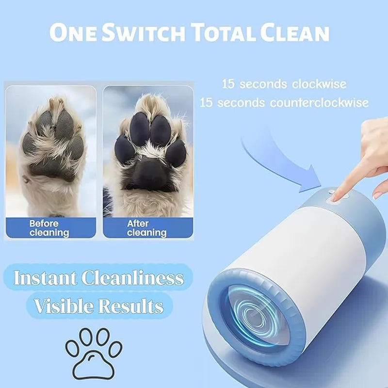Pet Paw Cleaner Ma Automatic, Portable Dog - MyPetDollar.com