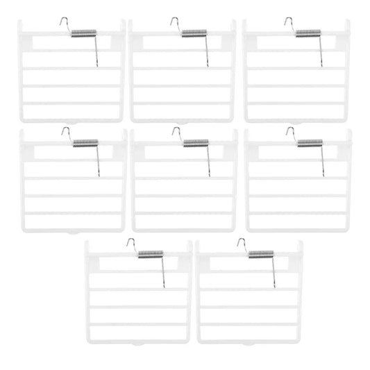 8Pcs Bird Cage Spring Door Replacement Kit - MyPetDollar.com
