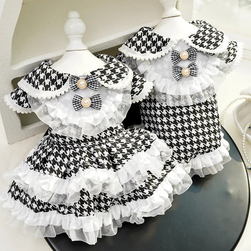 Pet Spring/Summer Checkered Clothes Cute - MyPetDollar.com