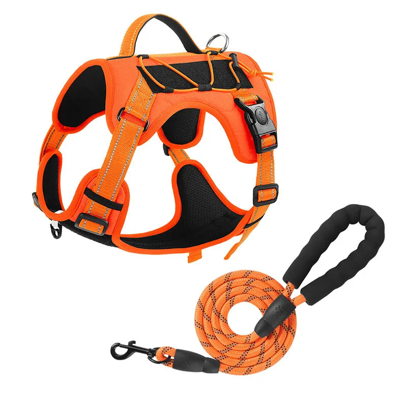 New Reflective Tactical Dog Harness No Pull - MyPetDollar.com