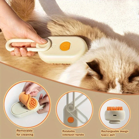 Cat Dog Pet Cleaning Massage Spray Comb, Pet - MyPetDollar.com