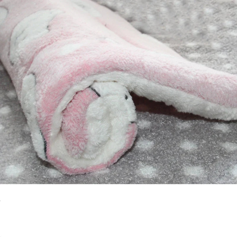 Flannel Pet Mat Dog Bed Cat Bed Thicken - MyPetDollar.com