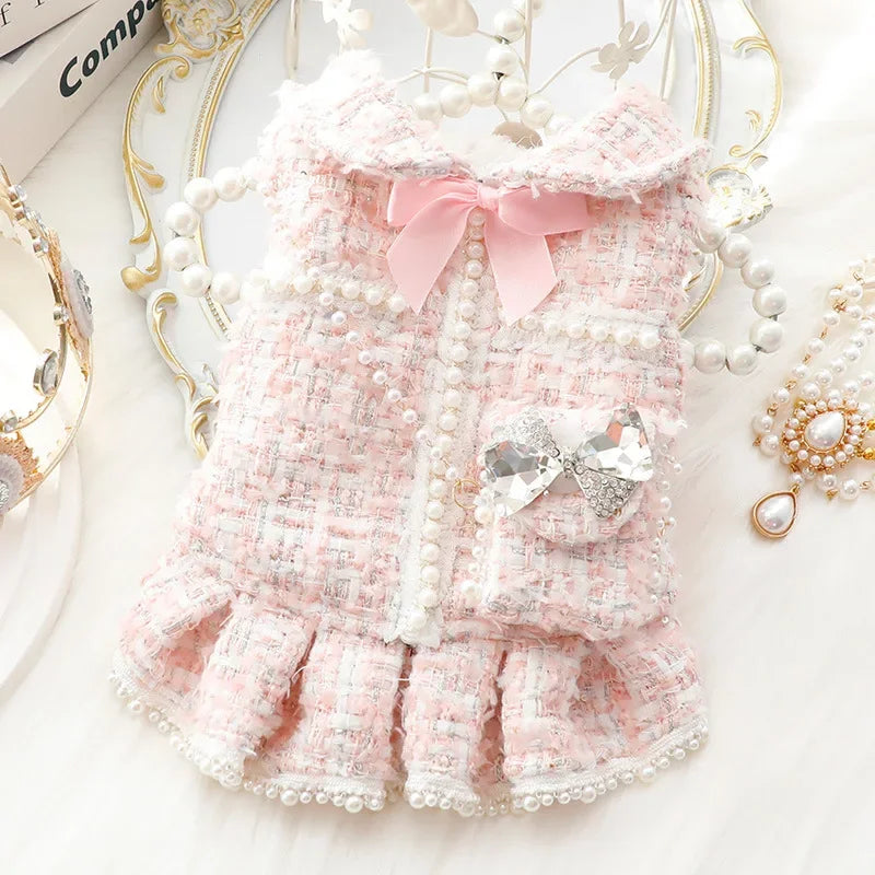 NEW Winter Cat Dog Dress Luxury Princess - MyPetDollar.com