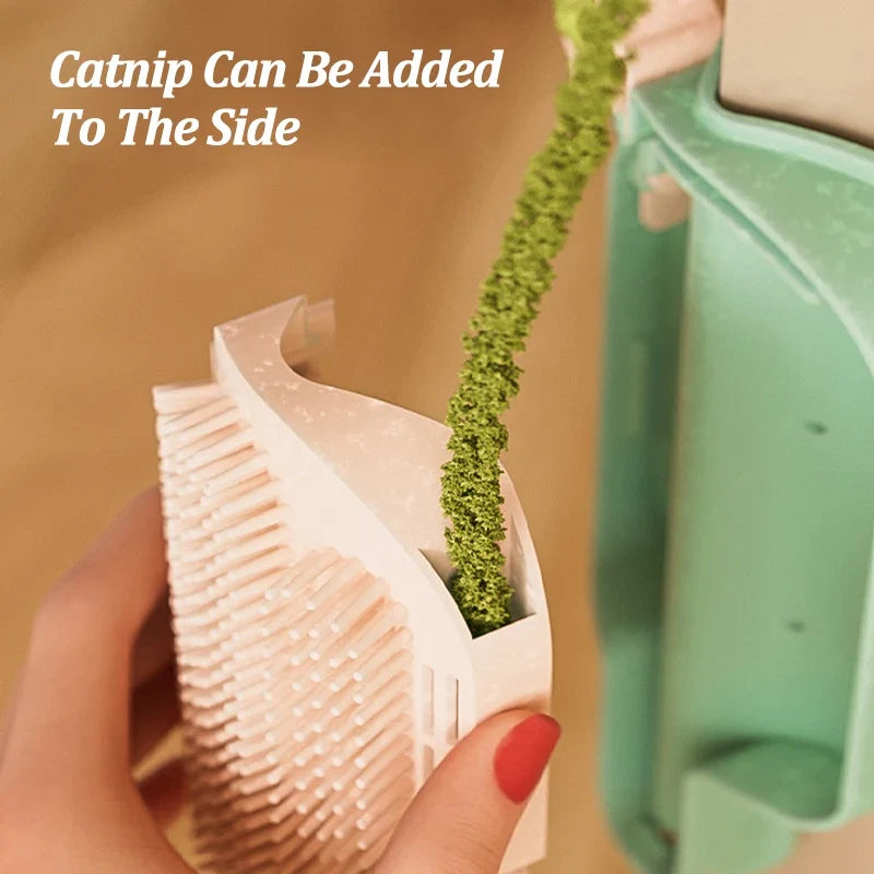 Pet Cat Hair Removal Comb with Catnip Balls - MyPetDollar.com