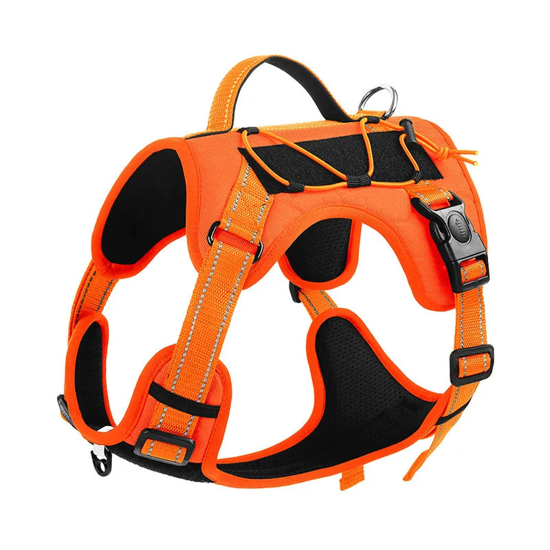 New Reflective Tactical Dog Harness No Pull - MyPetDollar.com