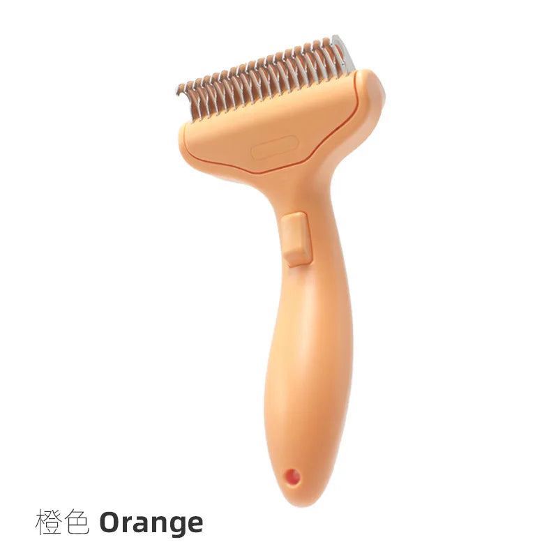 Dog & Cat Hair Removal Comb Stainless Steel Pet Knot Brush – 4 Colors