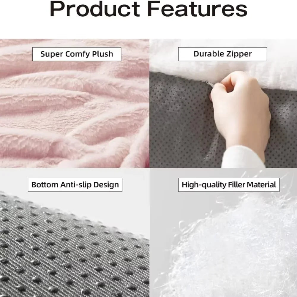 Ultra Soft Fluffy Pet Sofa Bed Cushion for - MyPetDollar.com