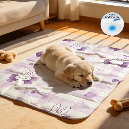 Taro-purple bunny with a bow Reusable - MyPetDollar.com