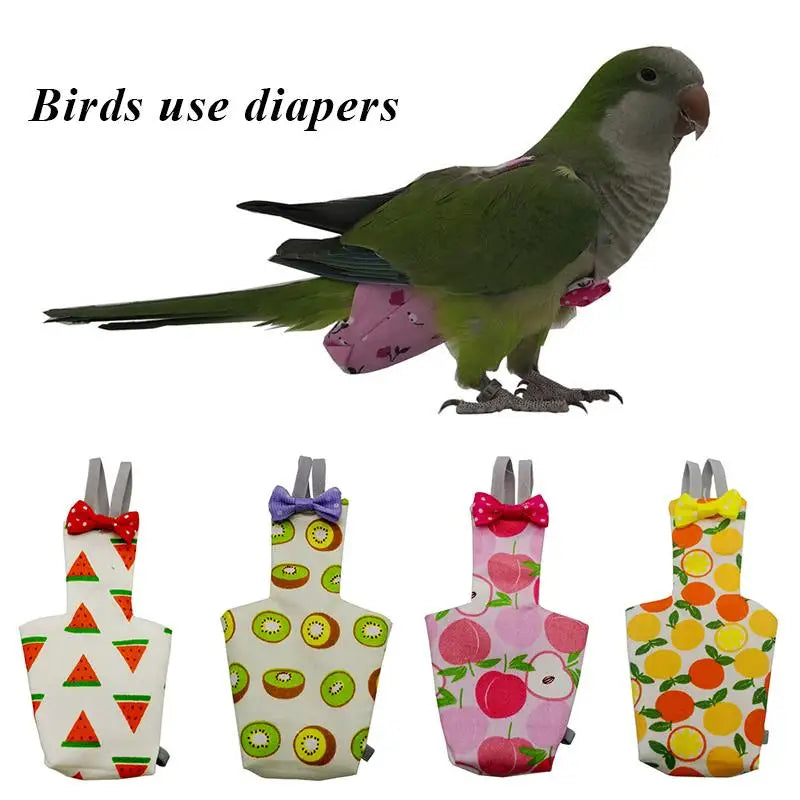 Bird Pocket Diaper Parrot Bird Diaper - MyPetDollar.com