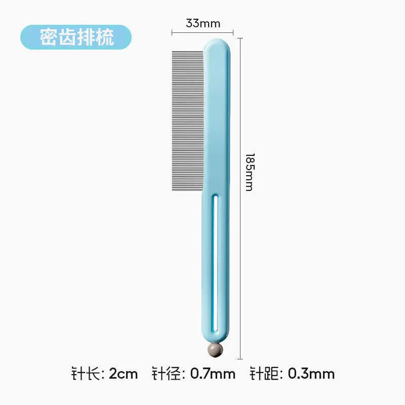 Pet Face Grooming Comb Black Chin Tears Special Cat