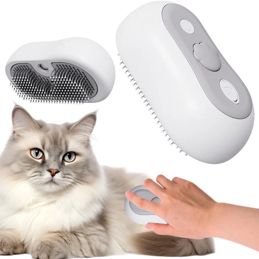 Cat Steam Brush With Water Tank And Type C - MyPetDollar.com