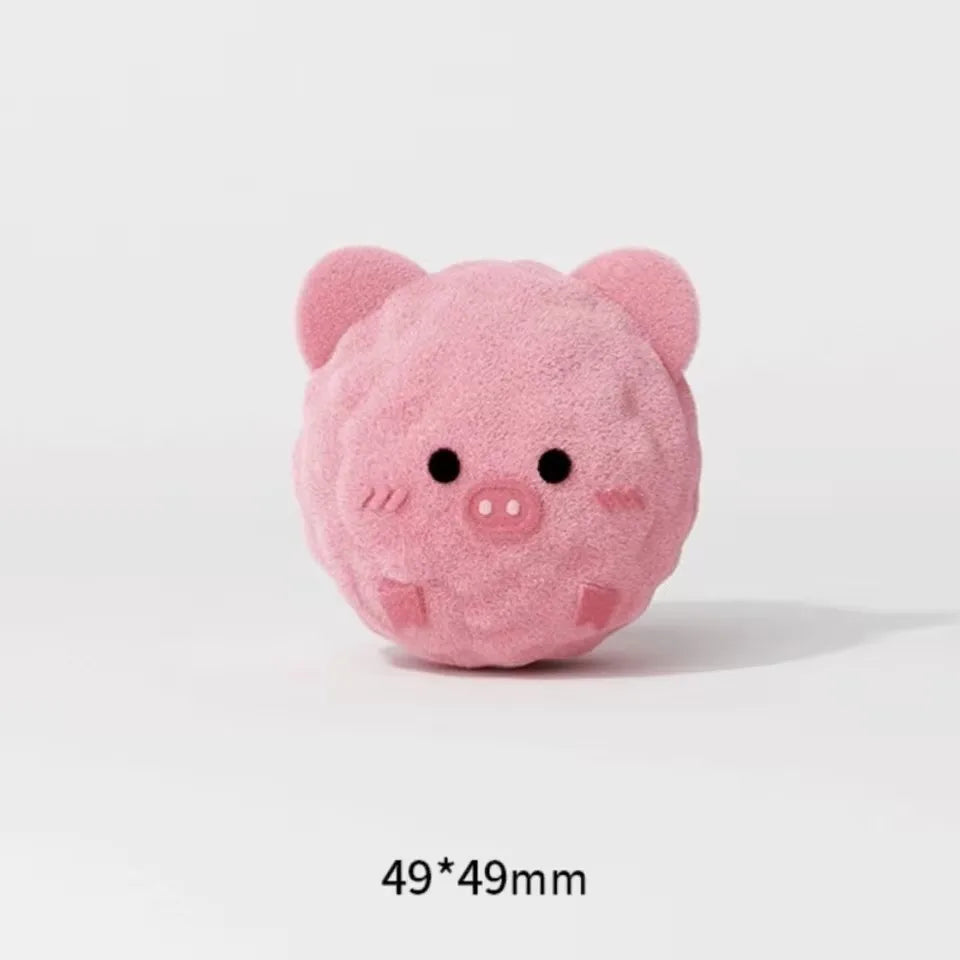Washable TPR Dog Chew Toy Ball, Bite Resistant High Bounce Squeaky