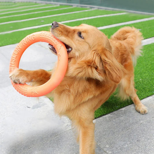 1pc Orange Dog Toys Pet Flying Disk Training - MyPetDollar.com