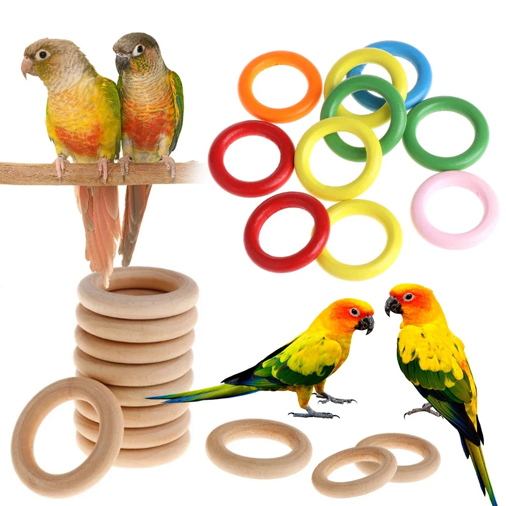 Interactive Rattan Balls Parrot Toys for Birds – view 2
