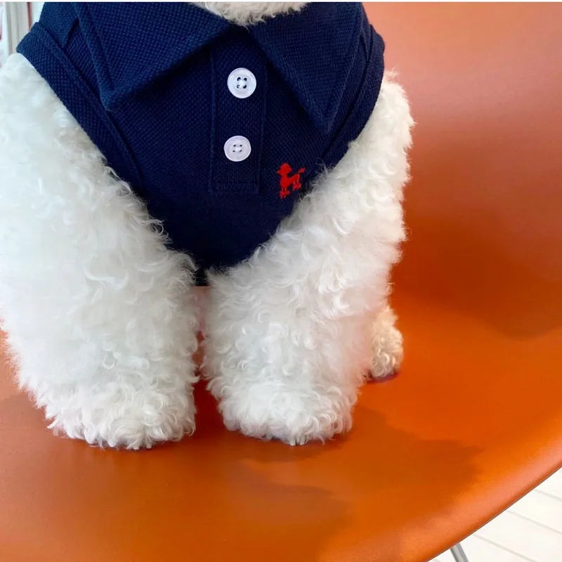 New Pet Dog Polo Shirt Dog Cool Clothes Soft - MyPetDollar.com