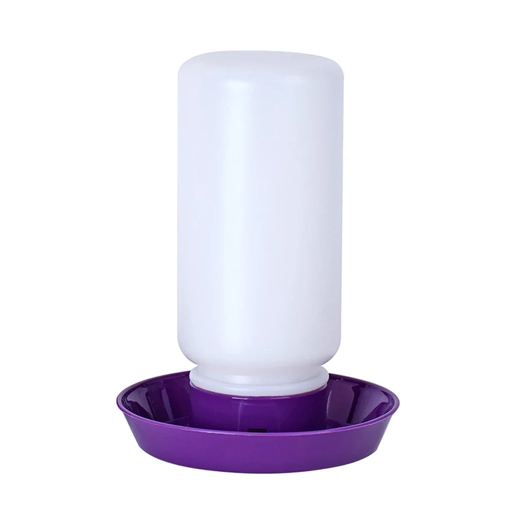 1l Chicken Feeder Bucket Water Fountain – Livestock Feeders & Waterers