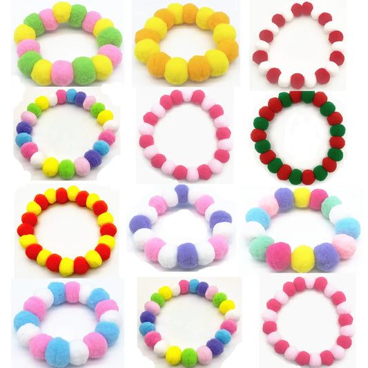 30pcs Dog Bow Ties Pom Balls Pet Dog Cat - MyPetDollar.com