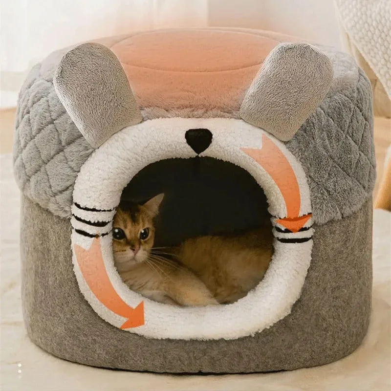 New Winter Pet House Dog Soft Nest Kennel - MyPetDollar.com