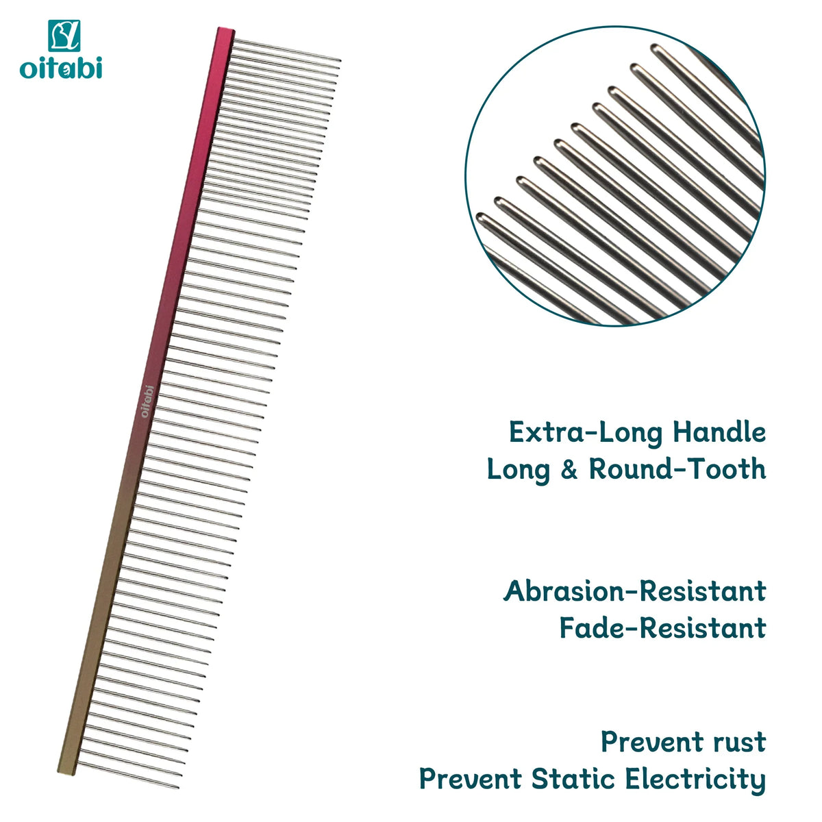 OITABI Professional Pet Grooming Comb, - MyPetDollar.com