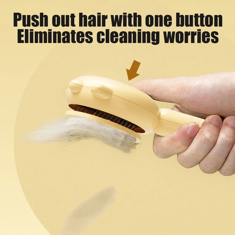 Pet Hair Removal Brush Cat Slicker Brush - MyPetDollar.com
