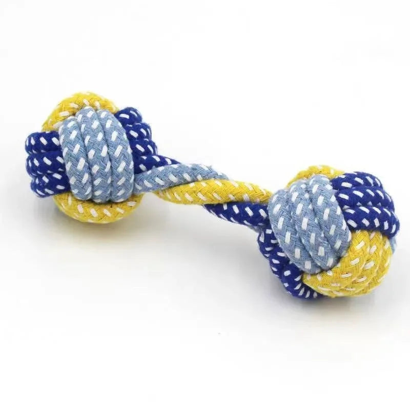 Durable Braided Cotton Rope Dog Chew Toys, - MyPetDollar.com