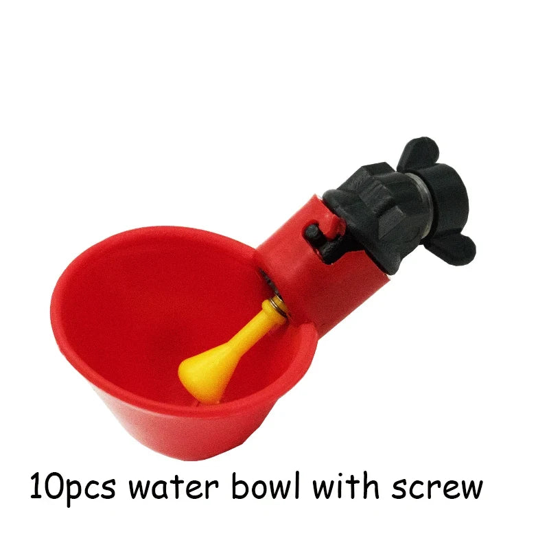 Automatic Chicken Quail Drinker Dish – Livestock Feeders & Waterers