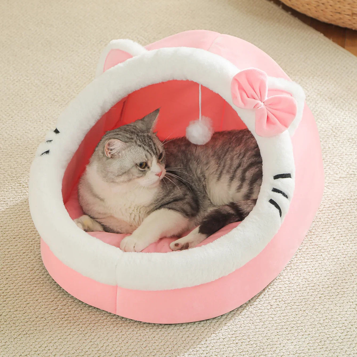 Cute And Soft Cat House Super Cat Bed Warm - MyPetDollar.com