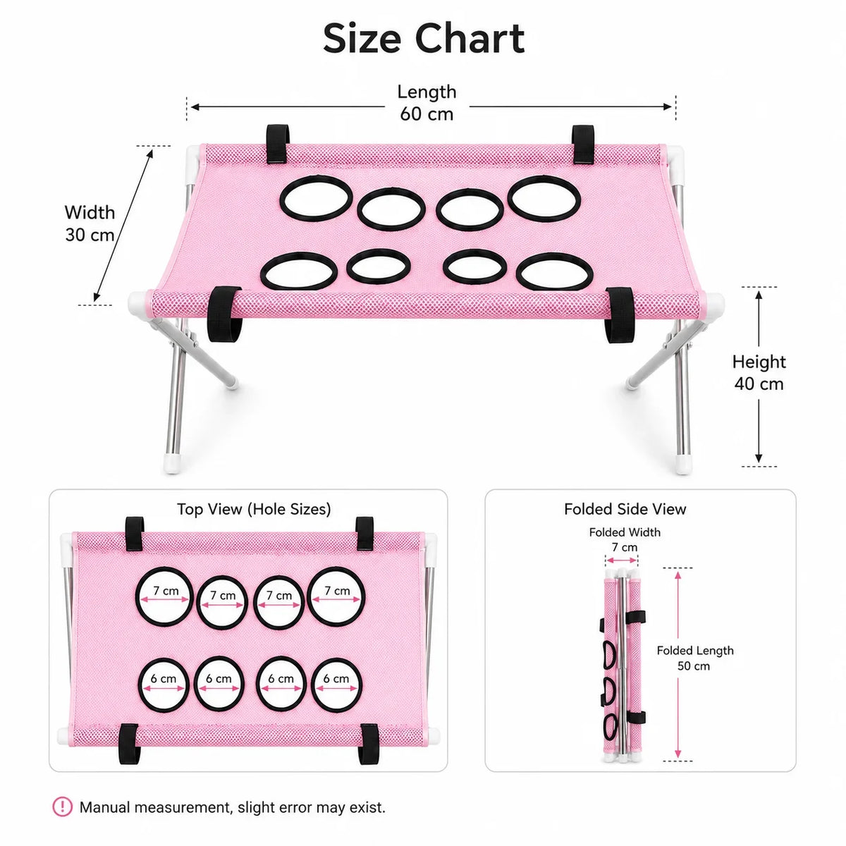 Portable Pet Beauty Hammock Stand Stainless - MyPetDollar.com