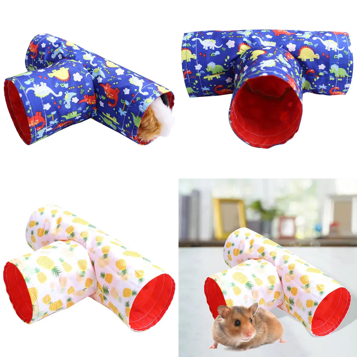 Hamster Tunnels Hideaway Tubes Play Toy for - MyPetDollar.com