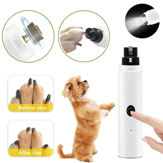 New Electric Dog Nail Clippers Rechargeable - MyPetDollar.com